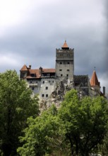 Bran Castle, also known as Törzburg, in Transylvania, Romania. It is famous as Dracula's Castle and