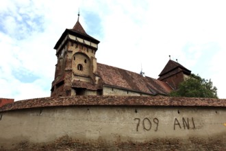 Fortified church of the fortified church of Valea Viilo, German Wurmloch, a community in Sibiu