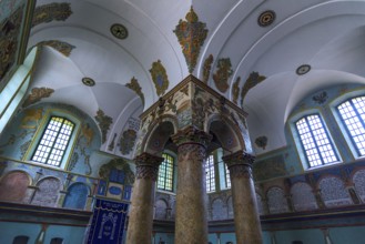 Interior of the secular synagogue in Lancut former Landshut, Poland