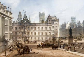 Northumberland House or Suffolk House, 1874, London, England, United Kingdom