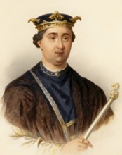 Henry II, or Henry Curtmantle, Henry FitzEmpress or Henry Plantagenet, 1133 - 1189, Count of Anjou,