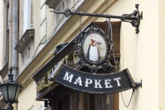 Nose sign from a café, Lviv, Ukraine