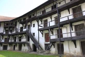 Fortified church of Tartlau, Prejmer, over 270 chambers on four floors are built into the interior