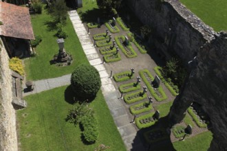 Former Cistercian monastery Carta, Kerz, founded in the 12th century by Cistercian monks and is one