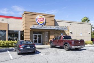 Burger King Fast Food Restaurant branch in Tampa, United States