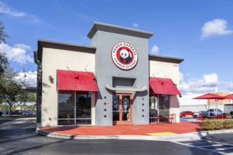 Panda Express Chinese Fast Food Restaurant branch in Tampa, United States