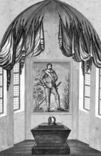 Tomb of Johan Banér (1596-1641) or Johan Banner, Johan Banier, Stockholm, Sweden, Swedish field