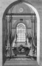 Tomb of Charles XII of Sweden (1682-1718) and Duke of Bremen and Verden, Stockholm, Sweden,