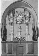 Tomb of Lennart Torstensson, Count of Ortala (1603.1651) Stockholm, Sweden, general and