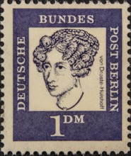 Anna Elisabeth Franzisca Adolphina Wilhelmina Ludovica (Annette) von Droste-Hülshoff (1797-1848)