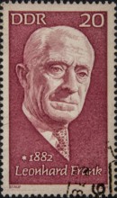 Leonhard Frank (1882-1961) was a German writer, belonging to the expressionist generation. Portrait