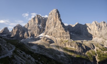 Crozzon di Brenta and Cima Tosa peaks, Brenta Mountains, Brenta-Adamello Natural Park, Trentino,