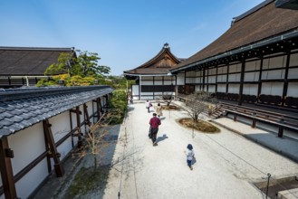 Building in Kyoto Imperial Palace, Kyoto Gyoen, Kyoto, Japan