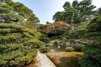 Gonaitei Garden, Japanese Garden, Kyoto Imperial Palace, Kyoto, Japan