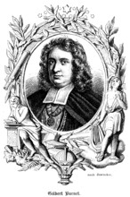 Gilbert Burnet (1643 -1715), Scotland, philosopher and historian, Bishop of Salisbury. Portrait,