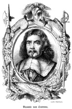 Unknown Viscount of Turenne, Viscounty in France, Limousin, portrait, curly hair, moustache,