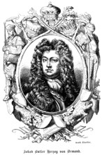 James Butler 1st Duke of Ormond, First Duke (1610 - 1688) England, Knight of the Garter, Knight of
