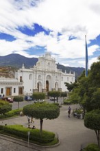 Cathedral of Antigua Guatemala at Plaza Central, Catedral de San José, Old Town, Antigua,