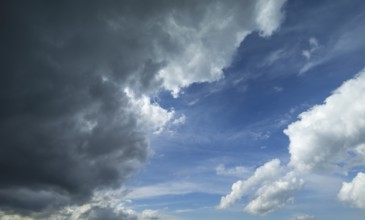 Gathering rain cloud (Nimbostratus), Romania