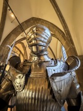 Historical Armour, Hall with Arms and Armor, Bavarian National Museum, Munich, Upper Bavaria,