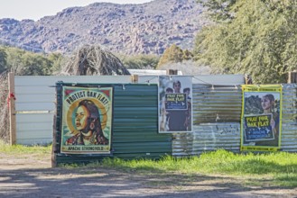 Superior, Arizona - Members of the San Carlos Apache tribe oppose Resolution Copper's planned