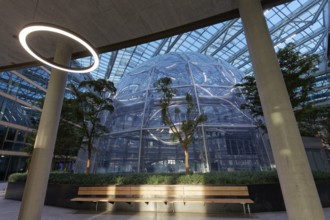 EUREF dome, Jauch-Kuppel, event location EUREF-Campus Düsseldorf, European Energy Forum for Climate