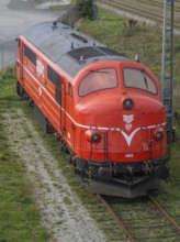 Nohab diesel-electric locomotive built in 1960 in Trollhättan, Sweden, Scandinavia