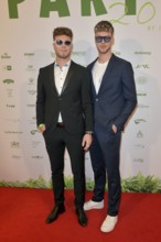 Daniel Fischer, Elias Fischer at the 8th jungle party for the start of the RTL show Ich bin ein