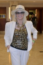 Rena Bilsbury (Les Humphries Singers) at the 8th jungle party for the start of the RTL show Ich bin