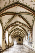 Cloister, Cistercian Abbey of Mogila, 13th century, Nova Huta, Krakow, Poland