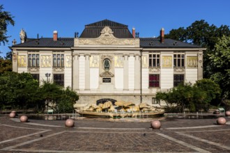 Art Palace on Szczepanski Square, 1898, by Franciszek Maczynski in secession style, Krakow, Poland