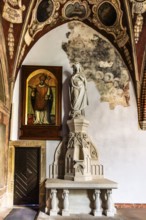 Cloister, Franciscan Church, 1249, Krakow, Poland