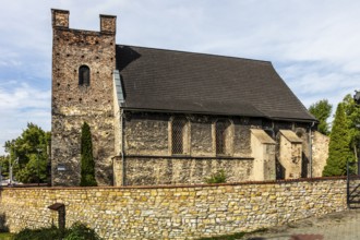 St. Bartholomew's Church in Gliwice, fortified church, 1232, Gliwice, Poland