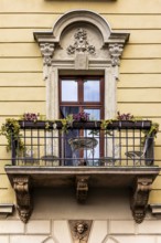 Details of the old town lanes, Krakow, Poland