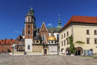 Castle and Cathedral, Wawel Castle, Wawel Castle, former center of Polish monarchy, founded around
