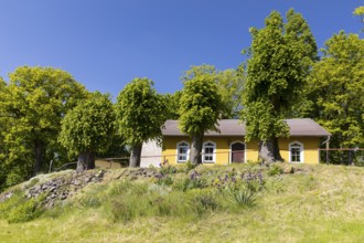 Bergbaude, Großer Berg in Großhennersdorf, Herrnhut, Upper Lusatia, Saxony, Germany
