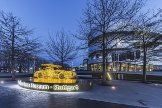 The Mercedes-Benz Museum in Stuttgart presents a journey through the automotive history of the