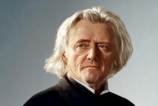 Portrait of Georg Balthazar von Neumayer, Ritter von Neumayer, 1826 – 1909, German polar explorer,