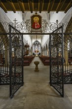Interior view of Radolfzell Cathedral of Our Lady, Radolfzell am Lake Constance, Konstanz district,