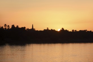 Sunset on the Nile, Kom Ombo, Egypt