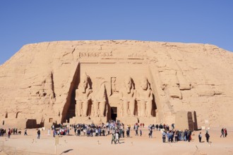 Ramesses II Great Temple, Abu Simbel Temple, UNESCO World Heritage Site, Nubia, Egypt