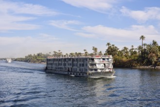 Nile cruise ship Tulip on the Nile, Egypt
