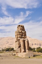 Colossi of Memnon, statue of King Amenhotep III, West Thebes, Luxor, Egypt