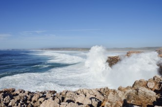 Surf on the Rocky Coast, Carrapateira, Parque Natural do Sudoeste Alentejano e Costa Vicentina,
