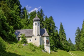 Ölbergkapelle bei Sachrang, Sachranger Tal, Chiemgau, Upper Bavaria, Bavaria, Upper Bavaria,