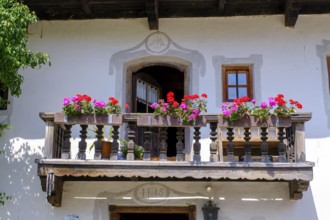 Birthplace Peter Müllner, Sachrang, Sachranger Tal, Chiemgau, Upper Bavaria, Bavaria, Upper
