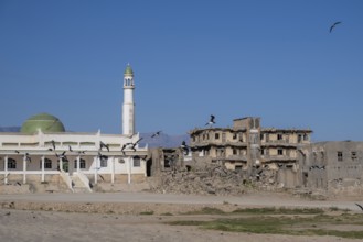 Old buildings in Mirbat, Oman