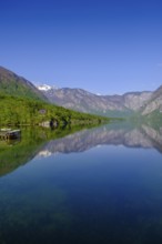 Bohinjsko jezero, Lake Bohinj, Upper Carniola, Slovenia