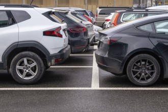 Parked cars, Bern, Switzerland