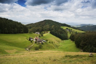 Farmhouse, Hexental, near Freiburg im Breisgau, Black Forest, Baden-Württemberg, Germany